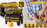 140Pcs Magnetic Screwdriver Set Hex Key Magnetizer Demagnetizer Precision Screwdriver V465-87056