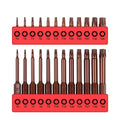 24Pc Torx Bit Set Star Head Screwdriver Bit Long Security Temper Proof T5-T40 V465-88008