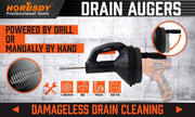 Drain Auger Drain Cleaner Unblocker Auger Sewage Pipe Cleaning Plumbing Tool V465-90527-AU-2