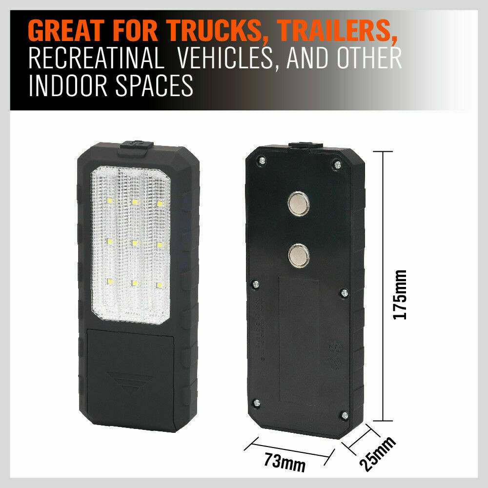 LED Light Camping Portable Magnetic Garage Work Auto Repair Torch Super Bright V465-932023