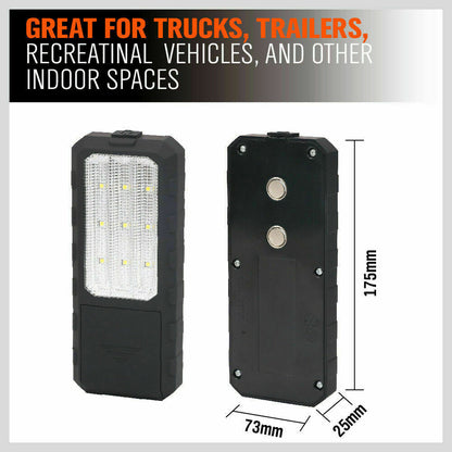 LED Light Camping Portable Magnetic Garage Work Auto Repair Torch Super Bright V465-932023