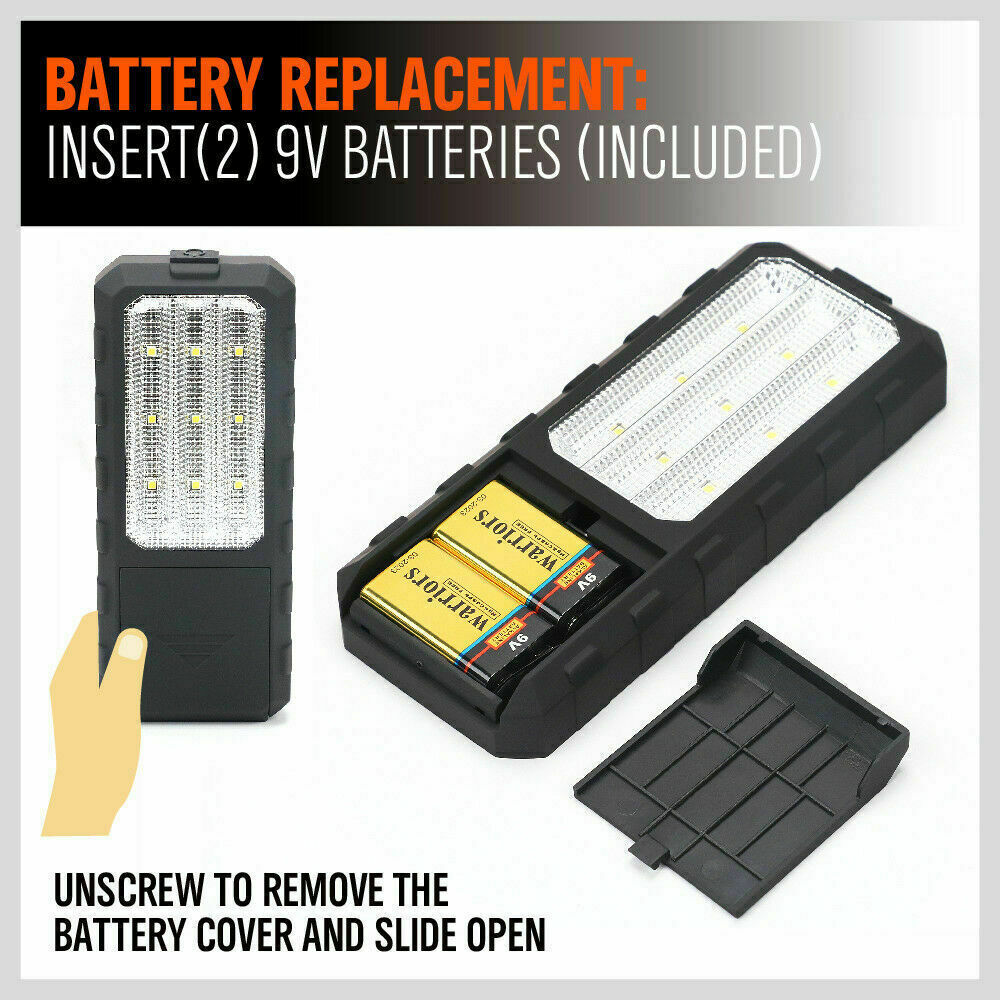LED Light Camping Portable Magnetic Garage Work Auto Repair Torch Super Bright V465-932023