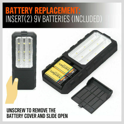 LED Light Camping Portable Magnetic Garage Work Auto Repair Torch Super Bright V465-932023