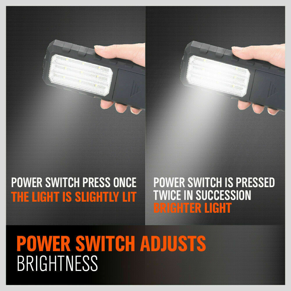 LED Light Camping Portable Magnetic Garage Work Auto Repair Torch Super Bright V465-932023