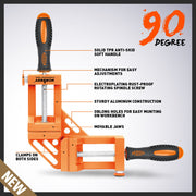 90 degrees Degree Corner Clamp Welding Vice Woodworking Alloy Body With Quick Release V465-93747-AU-5-22PC