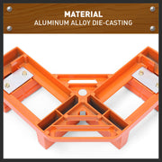 90 degrees Degree Corner Clamp Welding Vice Woodworking Alloy Body With Quick Release V465-93747-AU-5-22PC