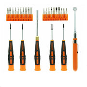 26Pc Precision Screwdriver Set Magnetic Pickup Hex Torx Philip Flat Bits Drive V465-94151