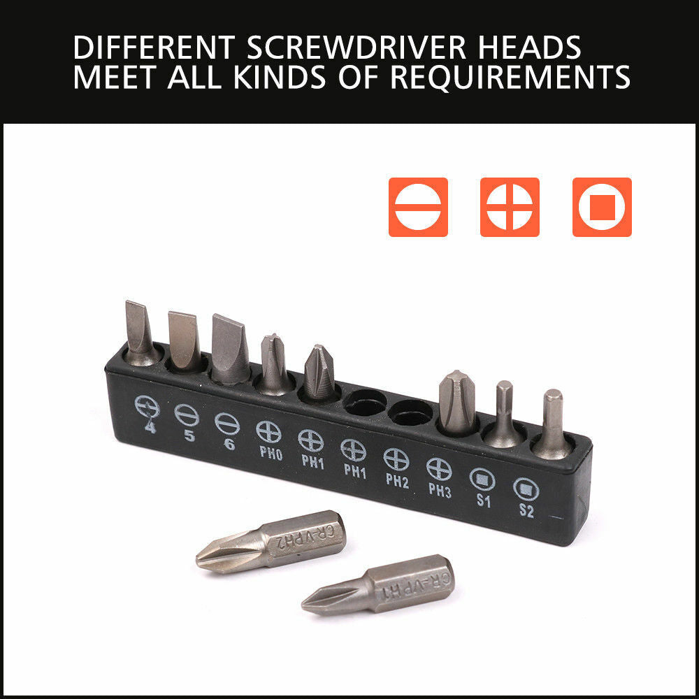 16Pc Socket Bit Adaptor Set Power Drill Nut Driver Extension Screwdriver Bits V465-94175