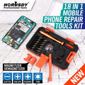 HORUSDY 18 in 1 Mobile Phone Repair Tools Kit Pry Opening Tool Screwdriver V465-94181