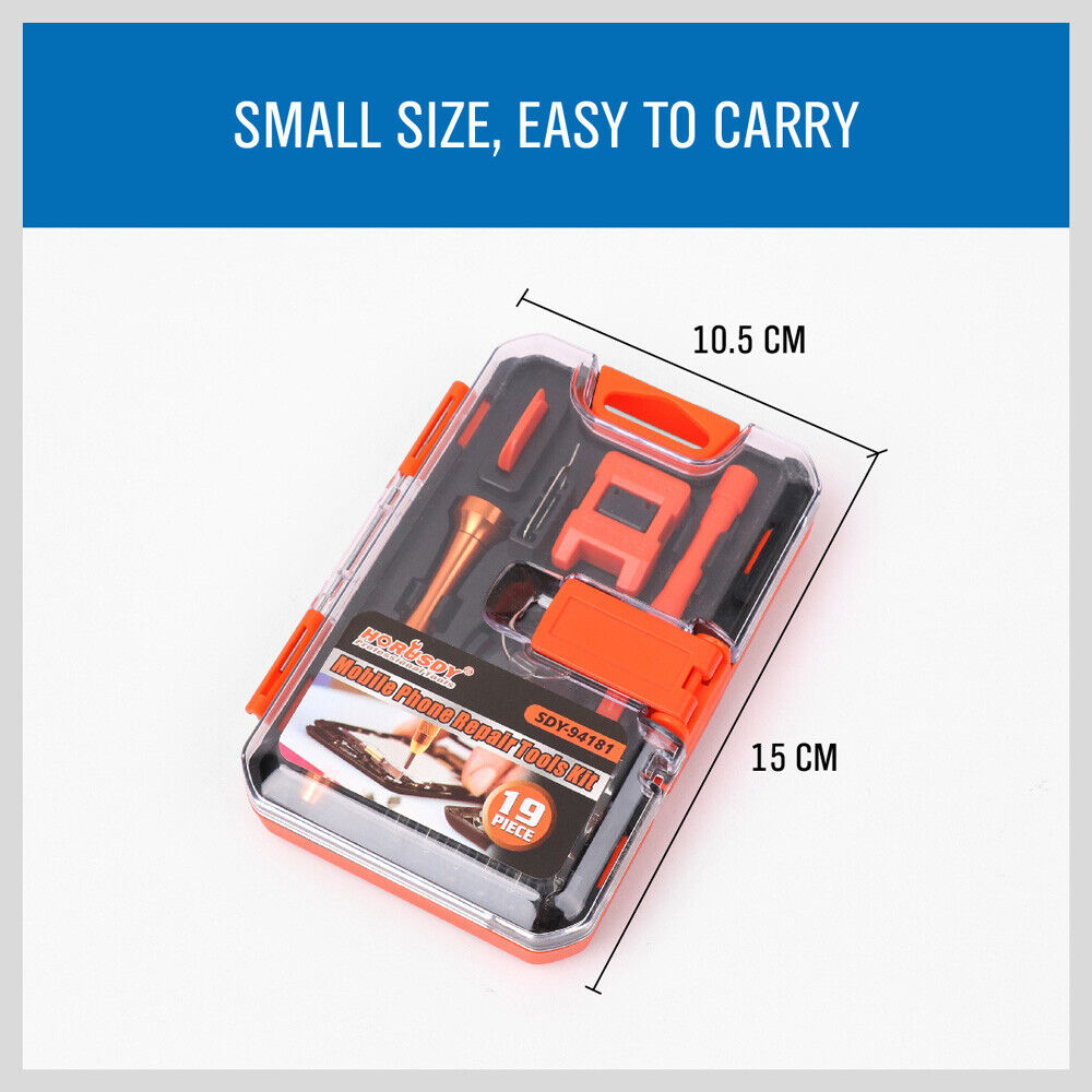 HORUSDY 18 in 1 Mobile Phone Repair Tools Kit Pry Opening Tool Screwdriver V465-94181