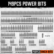 219-Piece Combination Security Bit Set Screw Driver Bit Tamper Proof Torx Box V465-94272