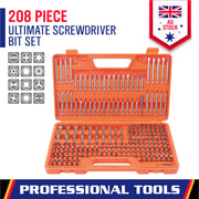 208-Piece Security Bit Set Screwdriver Key Hex Holder Tamper Proof Torx Adaptor V465-94272-O