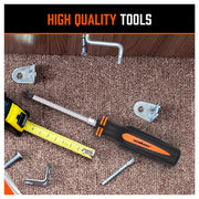 10Pcs Magnetic Screwdriver Set Phillips Slotted Magnetizer Non-Slip Handle Tool V465-94299-SDY