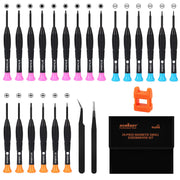 24-Piece Magnetic Precision Screwdriver Set - Small Screwdrivers for Eyeglasses, Phones, Watches Electronics V465-94398