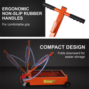 HORUSDY 76L Low Profile Waste Oil Drainer Mobile Workshop Pump Vehicle 4WD Truck V465-95225