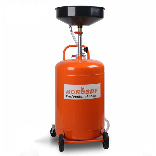 HORUSDY 80L Pneumatic Waste Oil Drainer Fluid Transfer Tank Air Car Workshop V465-95227