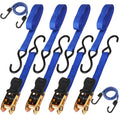 10Pcs Ratchet Tie Down Straps 997KG 4.5M Trucks Trailer Strap Stainless Steel V465-97142