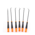 6Pc Extra Long Pick and Hook Set O Ring Seal Puller Remover Fuse Wire Scribe V465-97251-SDY