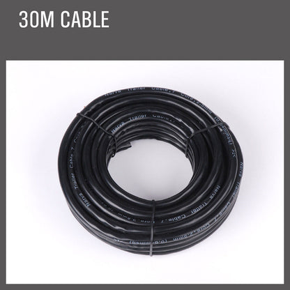 30M x 5 Core Wire Cable Trailer Cable Automotive Boat Caravan Truck Coil V90 PVC V465-97309_30M