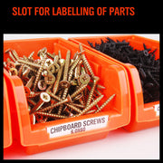 NEW 8 PC Wall Mounted Storage Bins Rack Set Nuts Bolts Organizer Parts 97903 V465-97311-4PC