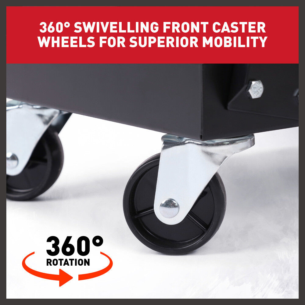 4-Drawer Welding Cart MIG Welder Trolley Cabinet TIG ARC MMA Plasma Cutter Bench V465-97343