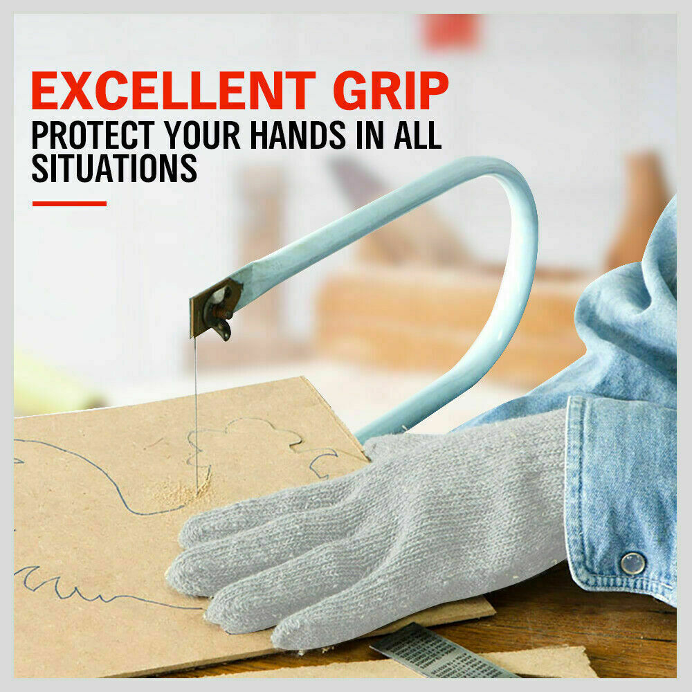 One-Pair Cut Resistant Gloves Anti Cutting Level 5 Kitchen Butcher Protection V465-97367