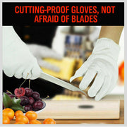 One-Pair Cut Resistant Gloves Anti Cutting Level 5 Kitchen Butcher Protection V465-97367