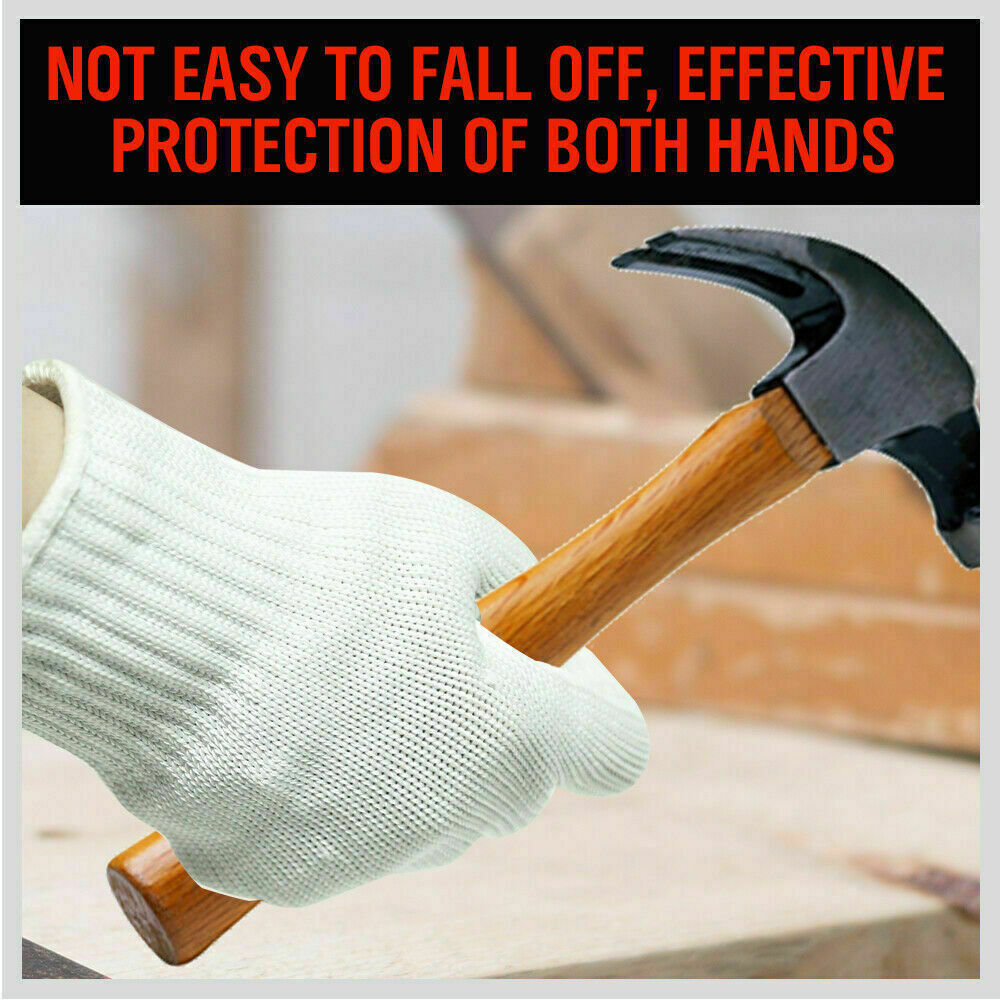 One-Pair Cut Resistant Gloves Anti Cutting Level 5 Kitchen Butcher Protection V465-97367