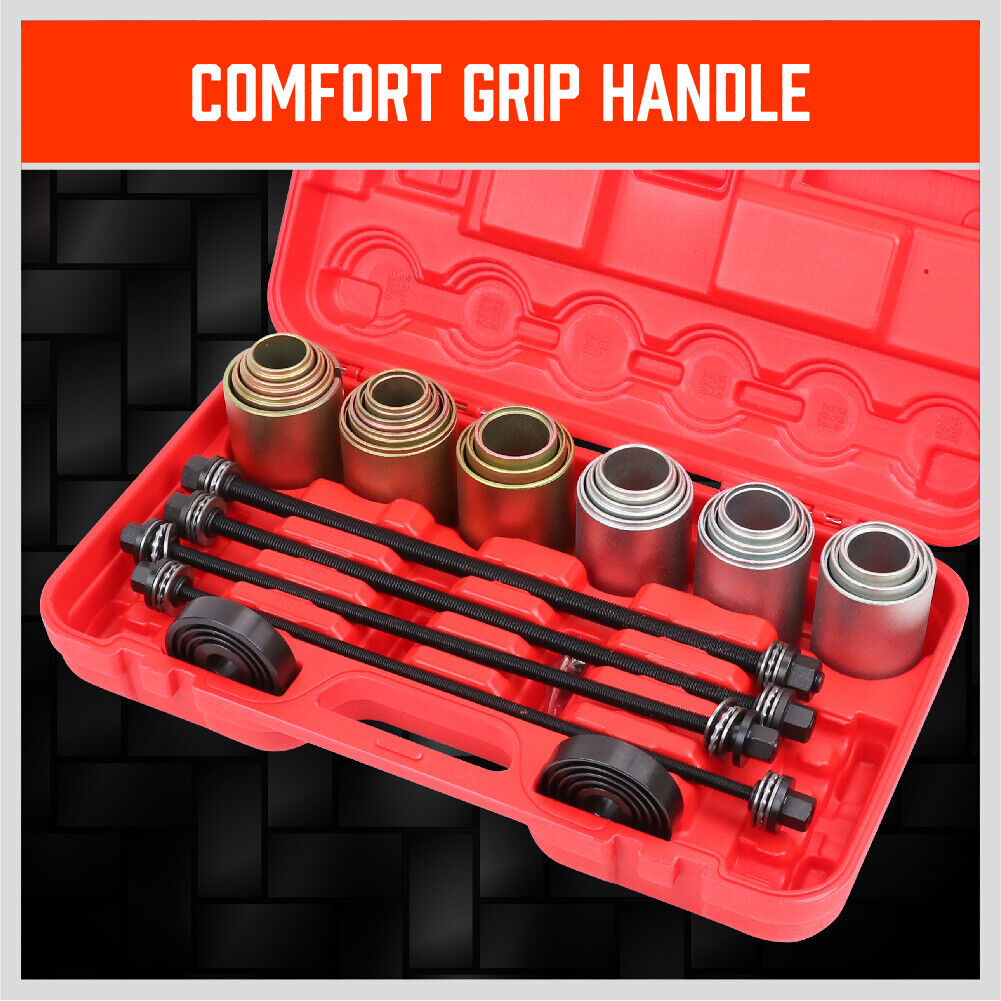 26Pc Universal Press & Pull Sleeve Kit Bush Bearing Remove LCV HGV Engines Tools V465-97512-AU-2