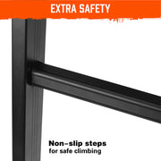 4.7M Multi Purpose Ladder Aluminium Folding Platform Extension Step Non-Slip Au V465-97538-AU-5