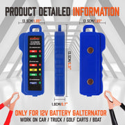 Digital 12V Alternator Battery Tester Car Load Tester Automotive Voltage Check V465-97554