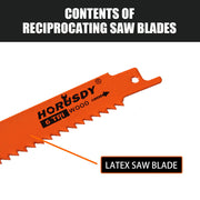 10Pc Reciprocating Saw Blades Set For Wood Metal Timber Demolition Cutting Tool V465-97645-AU-5