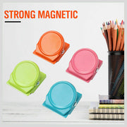 16Pc Magnetic Spring Clamps Magnet Refrigerator Clips Note Holder Fridge Tips V465-97711