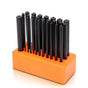 28x Center Transfer Punches Set Machinists Tool Punch Stand Heat Treated Steel V465-97754