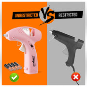 Cordless Hot Glue Gun 20 Glue Sticks & Batteries Included Craft DIY Repair Tool V465-97852-AU