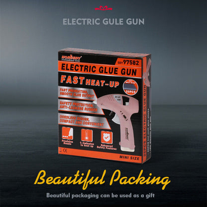 Cordless Hot Glue Gun 20 Glue Sticks & Batteries Included Craft DIY Repair Tool V465-97852-AU