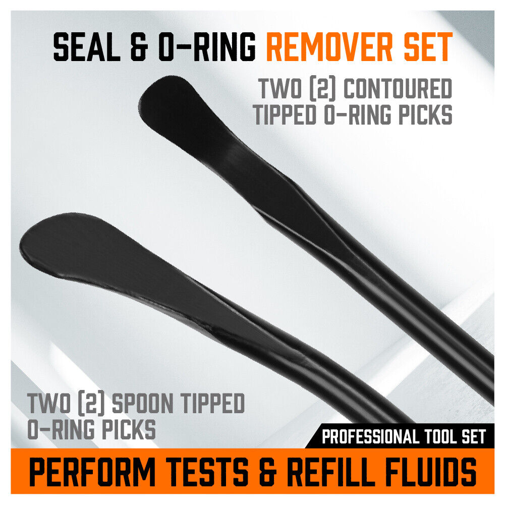 4Pc Seal & O-Ring Removal Set Spoon Tip Removing Heavy Grip Handle Auto Tools V465-97859
