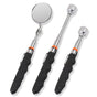 3Pc Magnetic Pick Up Tool & Swivel Inspection Mirror Telescoping Rod Heavy Duty V465-97871-AU-5