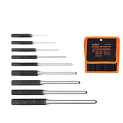 9Pc Roll Pin Punch Set Bolt Catch Gun Building Removing Repair Tool Canvas Pouch V465-97904-AU-2N