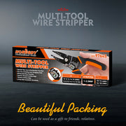 8" Wire Stripping Tool Wire Cutter Hand Crimping Pliers Strip Cutter Insulated V465-HGD02A