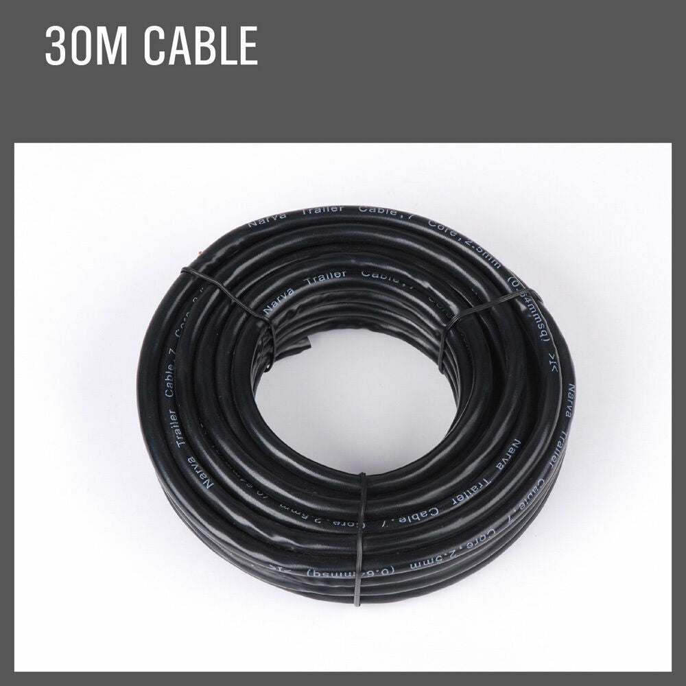 30M X 5 Core Wire Cable Trailer Cable Automotive Boat Caravan Truck Coil V90 PVC V465-NO-SKU-1674800128935854081