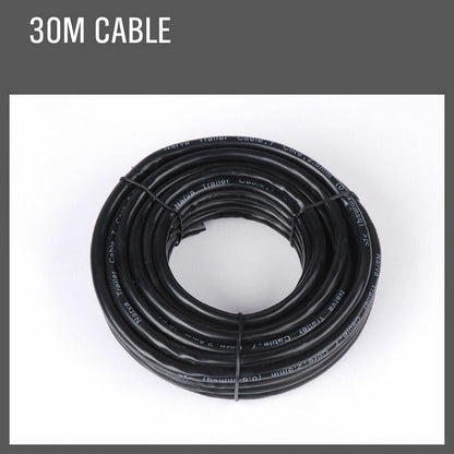 30M X 5 Core Wire Cable Trailer Cable Automotive Boat Caravan Truck Coil V90 PVC V465-NO-SKU-1674800128935854081