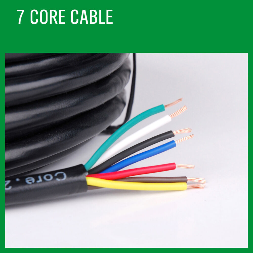 20M X 7 Core Wire Cable Trailer Cable Automotive Boat Caravan Truck Coil V90 PVC V465-NO-SKU-1675062416578183169