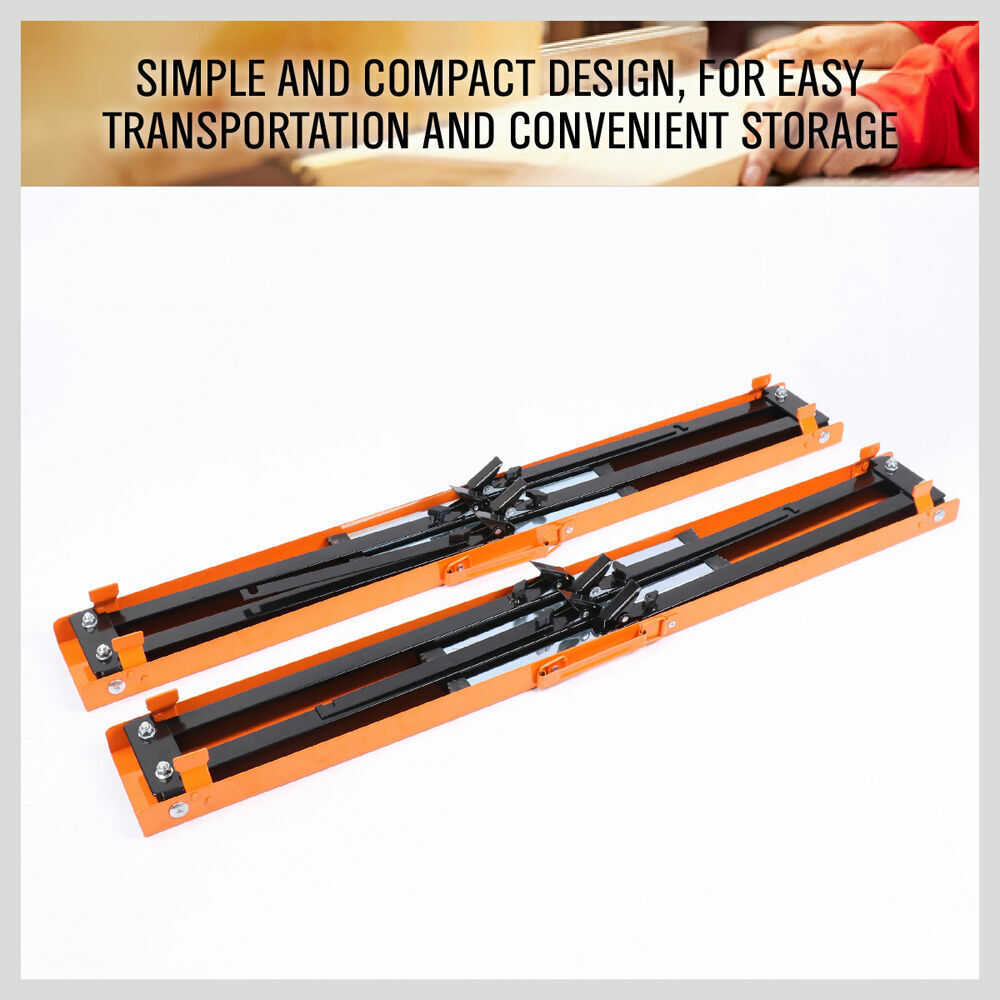 2Pc Mastercraft Sawhorse Metal Folding Non-slip Surface Saw Horse 120KG Capacity V465-SDY-55035