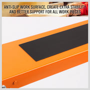 2Pc Mastercraft Sawhorse Metal Folding Non-slip Surface Saw Horse 120KG Capacity V465-SDY-55035