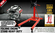 Heavy Duty Engine Stand Workshop Car Auto Folding Crane Hoist 900kg Loading V465-SDY-65320