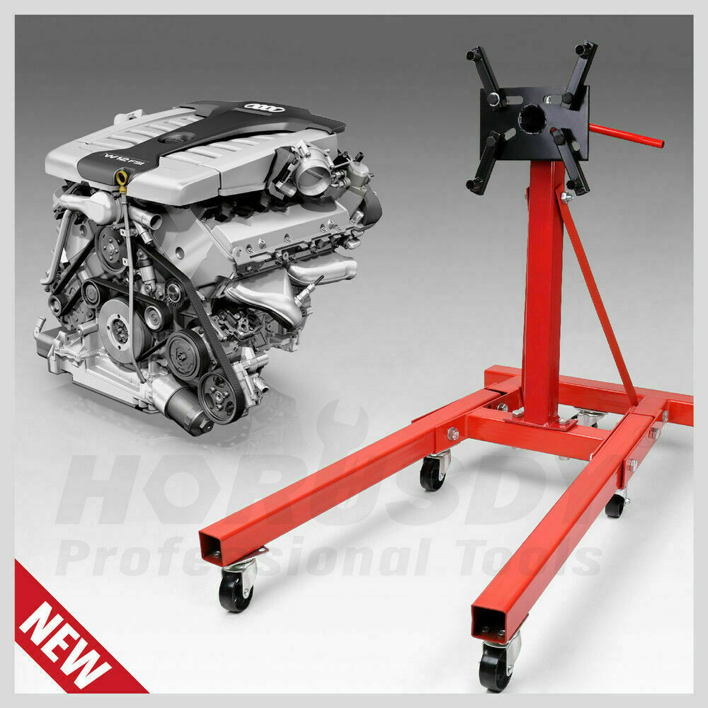 Heavy Duty Engine Stand Workshop Car Auto Folding Crane Hoist 900kg Loading V465-SDY-65320