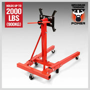 Heavy Duty Engine Stand Workshop Car Auto Folding Crane Hoist 900kg Loading V465-SDY-65320