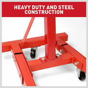 Heavy Duty Engine Stand Workshop Car Auto Folding Crane Hoist 900kg Loading V465-SDY-65320