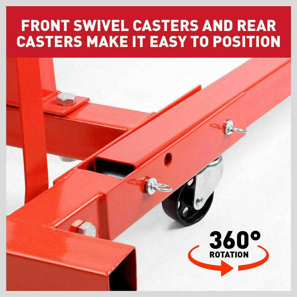 Heavy Duty Engine Stand Workshop Car Auto Folding Crane Hoist 900kg Loading V465-SDY-65320